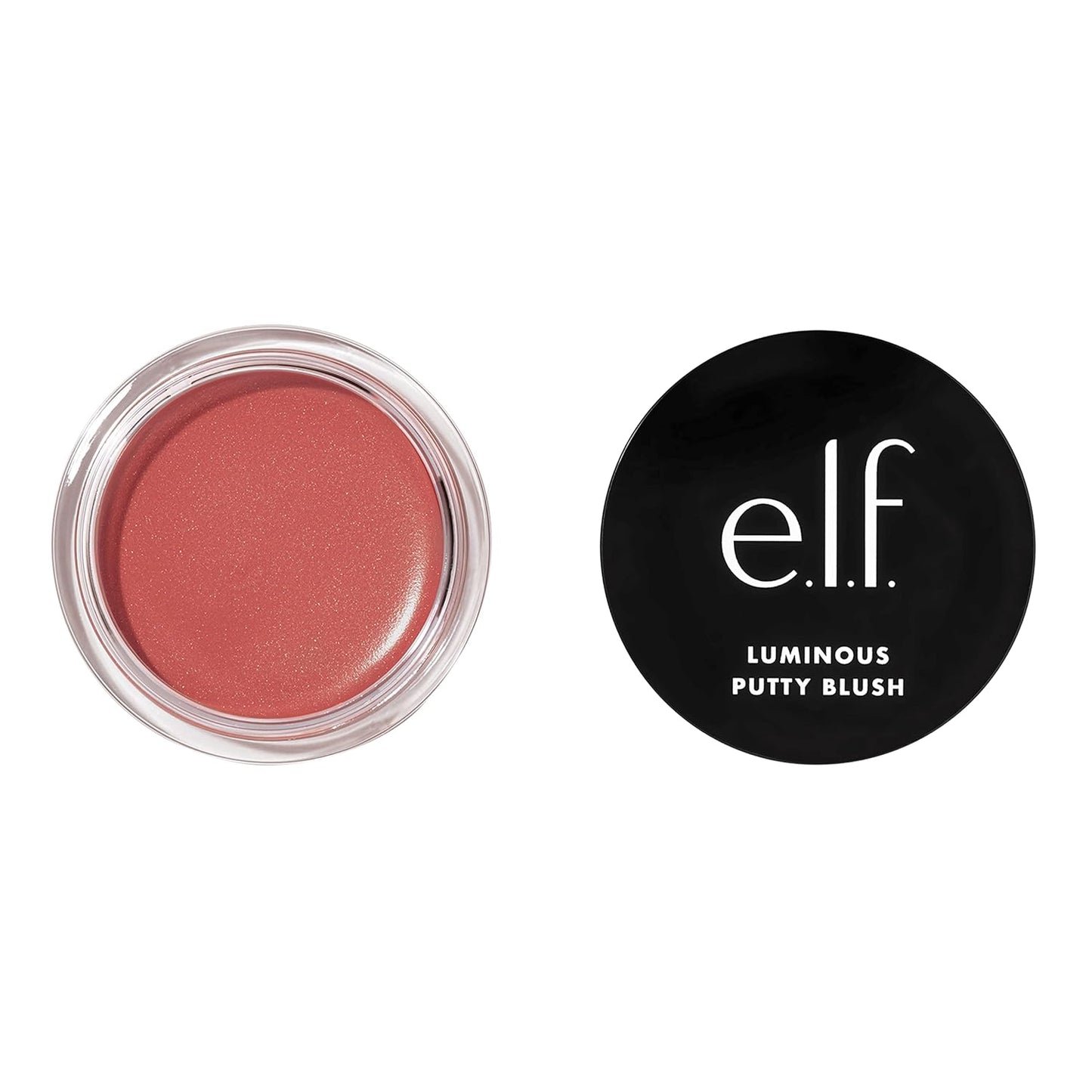 Luminous Putty Blush, Putty-To-Powder, Buildable Blush with a Subtle Shimmer Finish, Highly Pigmented & Creamy, Vegan & Cruelty-Free, Bermuda