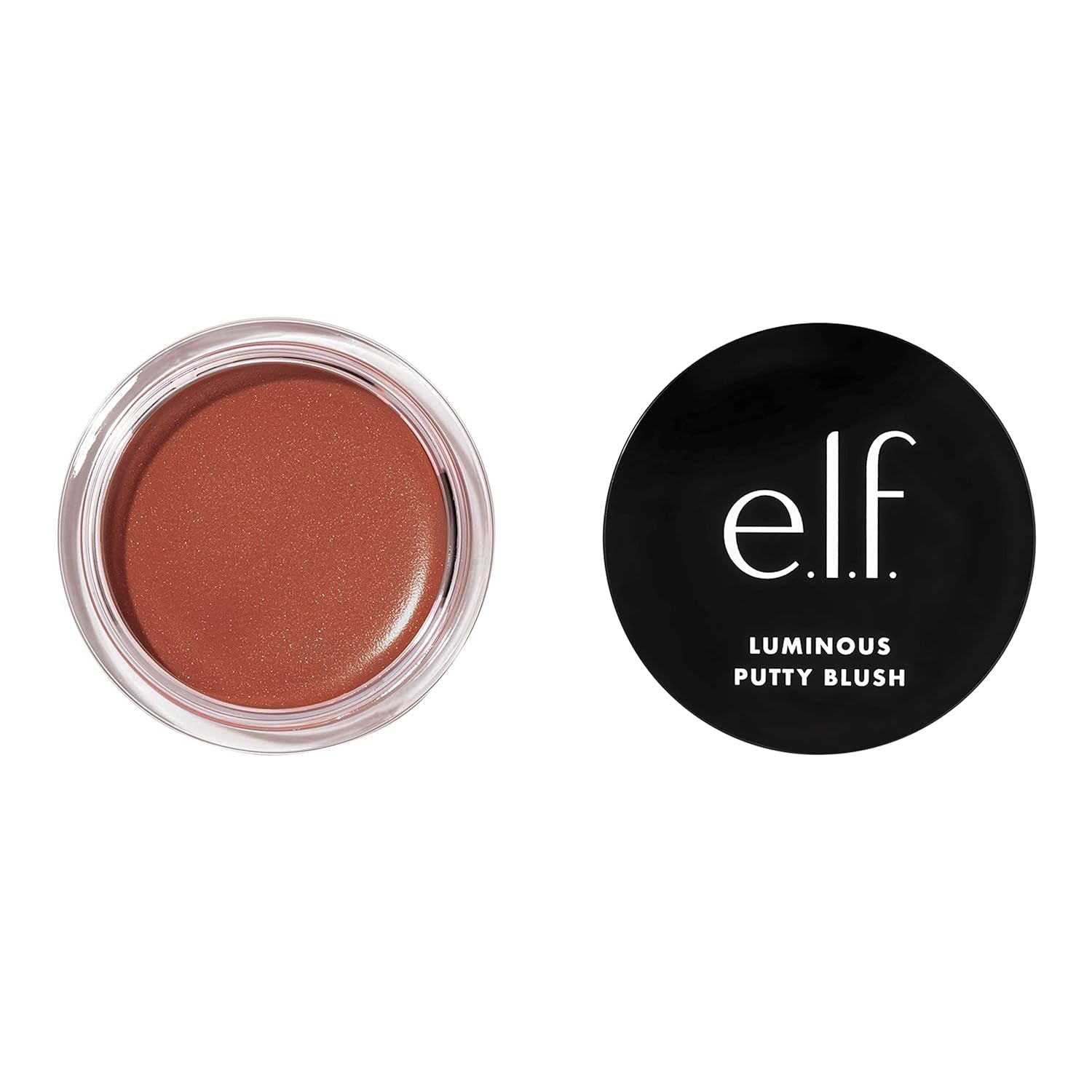 Luminous Putty Blush, Putty-To-Powder, Buildable Blush with a Subtle Shimmer Finish, Highly Pigmented & Creamy, Vegan & Cruelty-Free, Bermuda