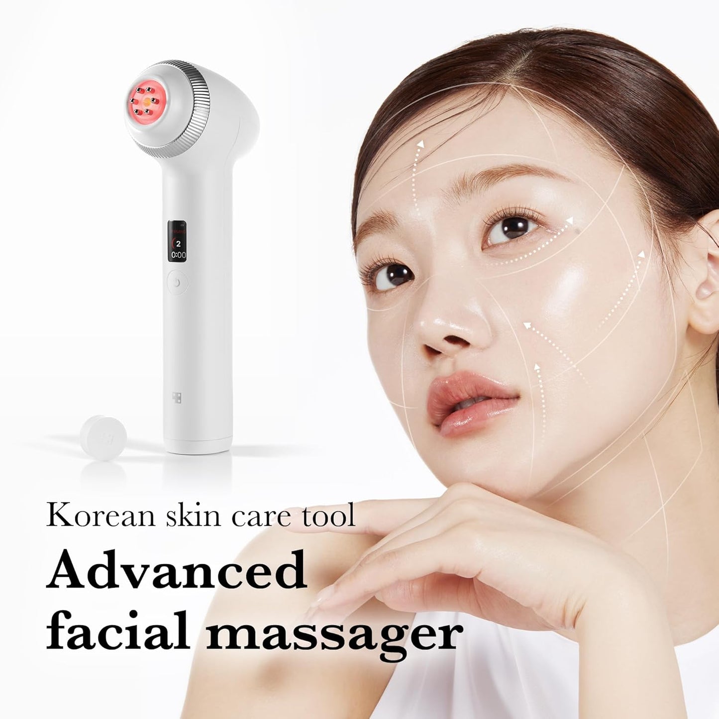 Age-R Ultra Tune 40.68 | High-Tech 2 in 1 Skin Care Tool - Skin Elasticity, Line Care, Radiance, Korean Facial Tools