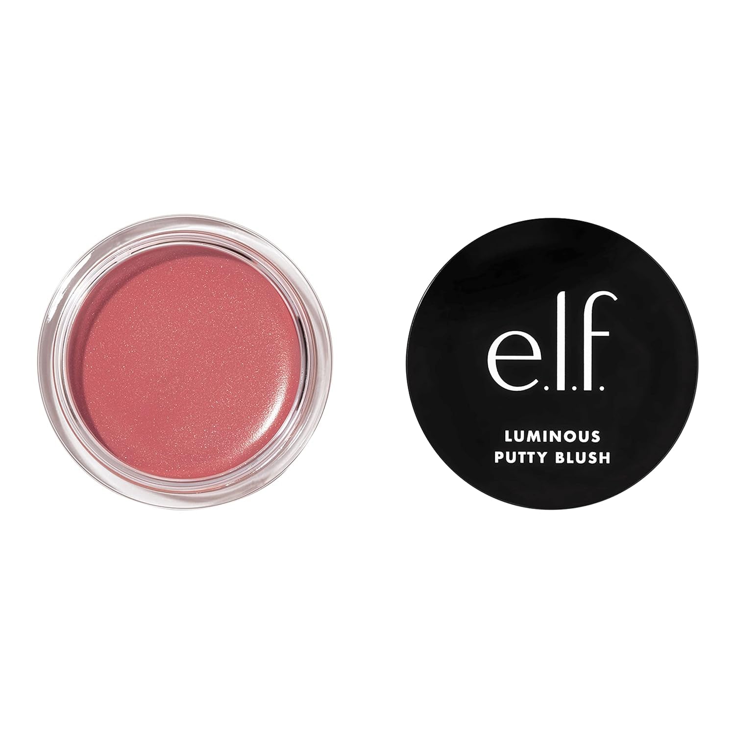 Luminous Putty Blush, Putty-To-Powder, Buildable Blush with a Subtle Shimmer Finish, Highly Pigmented & Creamy, Vegan & Cruelty-Free, Bermuda