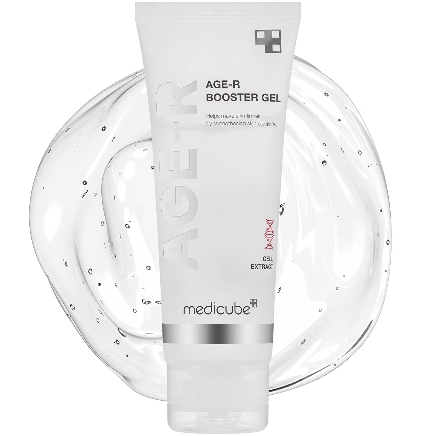 Age-R Booster Gel Serum for Skin Care Devices - Moisturizing and Nourishing Facial Serum with Plant Stem Cell Extract, Hyaluronic Acid, Collagen - Hypoallergenic Korean Skin Care