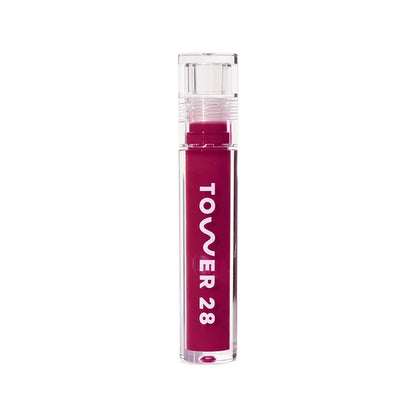 Shineon Milky Lip Jelly, PISTACHIO, Non-Sticky, Hydrating Vegan Lip Gloss in Milky Nude Pink, Moisturizing Apricot and Raspberry Seed Oil, Clean, Cruelty Free