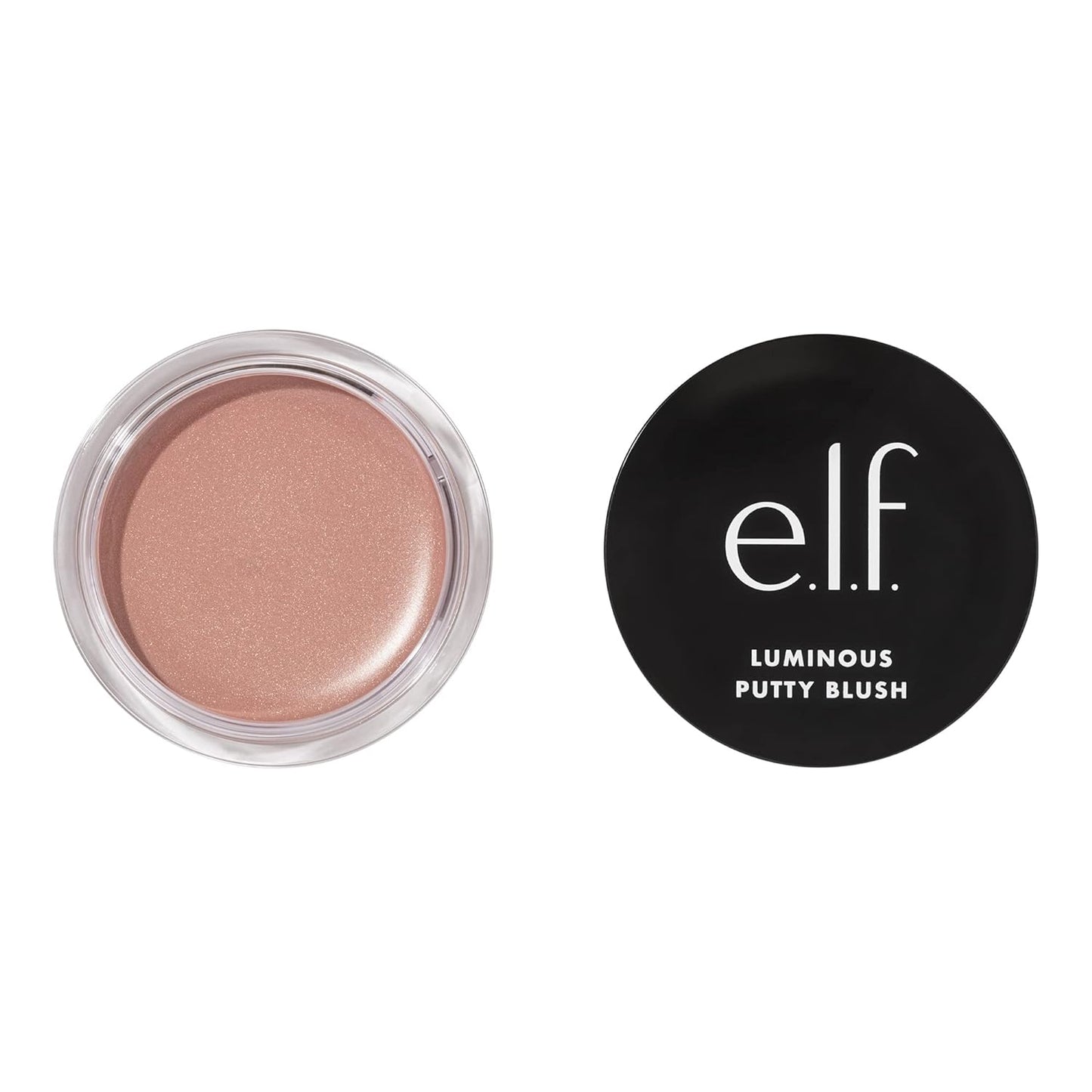 Luminous Putty Blush, Putty-To-Powder, Buildable Blush with a Subtle Shimmer Finish, Highly Pigmented & Creamy, Vegan & Cruelty-Free, Bermuda