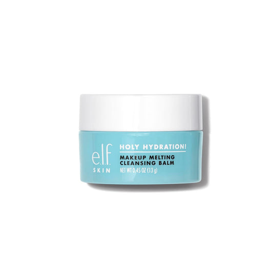 SKIN Mini Holy Hydration! Makeup Melting Cleansing Balm, Face Cleanser & Makeup Remover, Infused with Hyaluronic Acid to Hydrate Skin, 0.45 Oz