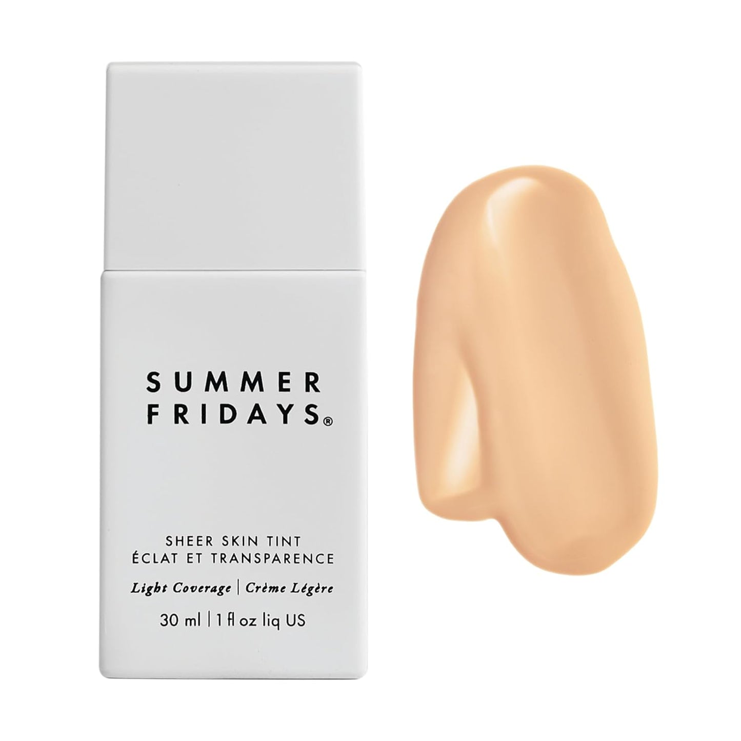 Sheer Skin Tint - Tinted Moisturizer with Hyaluronic Acid - Helps Diminish Uneven Skin Tone - Sheer to Light Coverage - Shade 5 - Medium with Warm Neutral Undertones (1 Fl Oz)