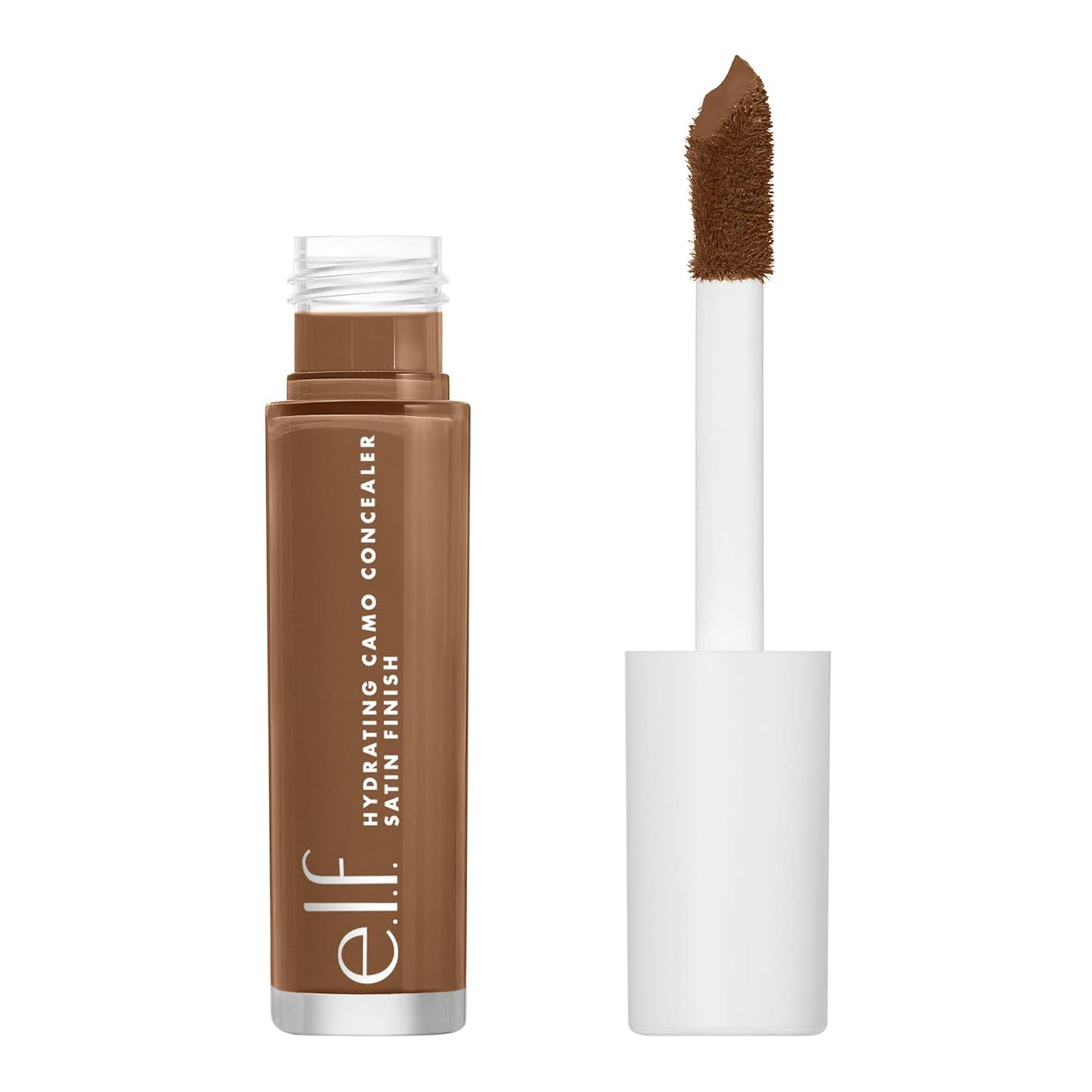 Hydrating Camo Concealer, Lightweight, Full Coverage, Long Lasting, Conceals, Corrects, Covers, Hydrates, Highlights, Deep Caramel, Satin Finish, 25 Shades, All-Day Wear, 0.20 Fl Oz