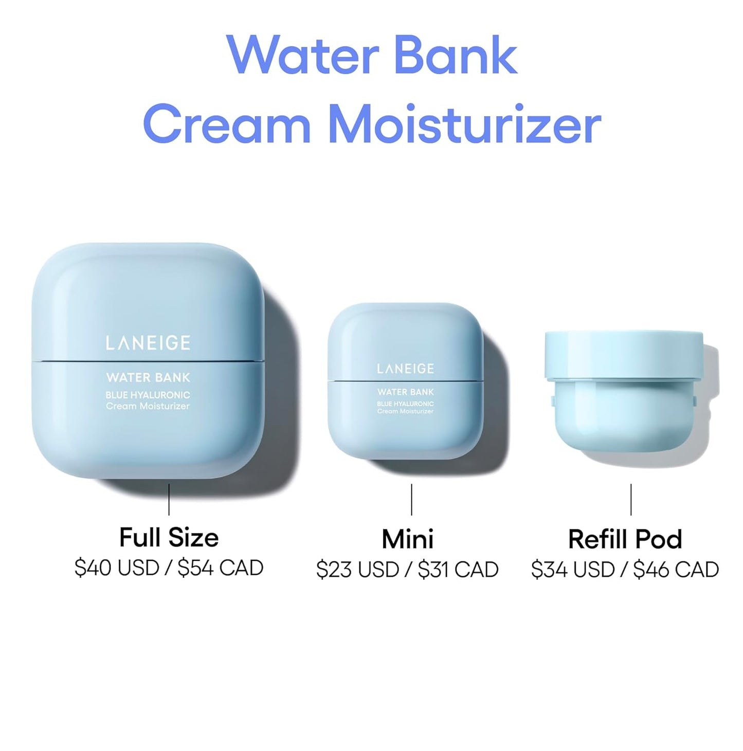 Water Bank Blue Hyaluronic Moisturizer: Barrier-Boosting Hydration, Squalane, Ceramide, Dermatologist-Tested