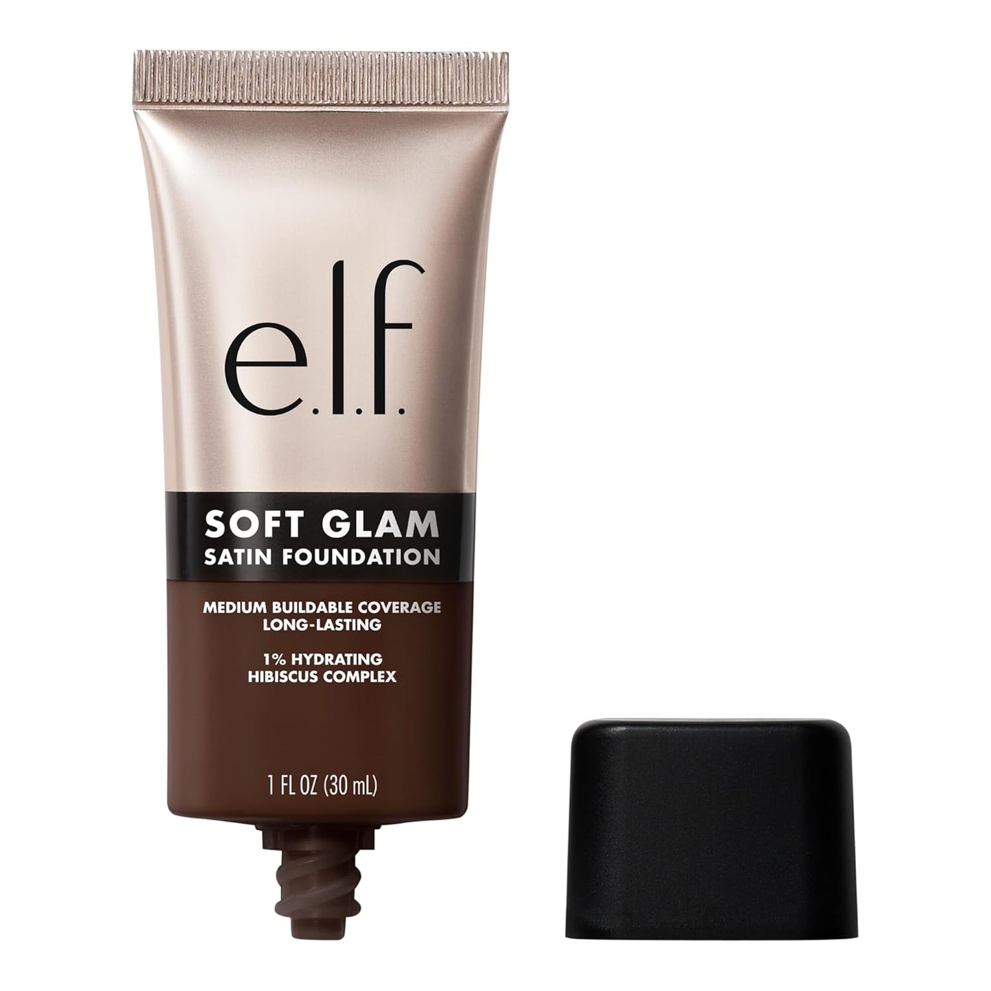 Soft Glam Foundation, Medium Coverage, Long-Lasting & Buildable Foundation for a Smooth, Satin Finish, Vegan & Cruelty-Free, 10 Fair Cool