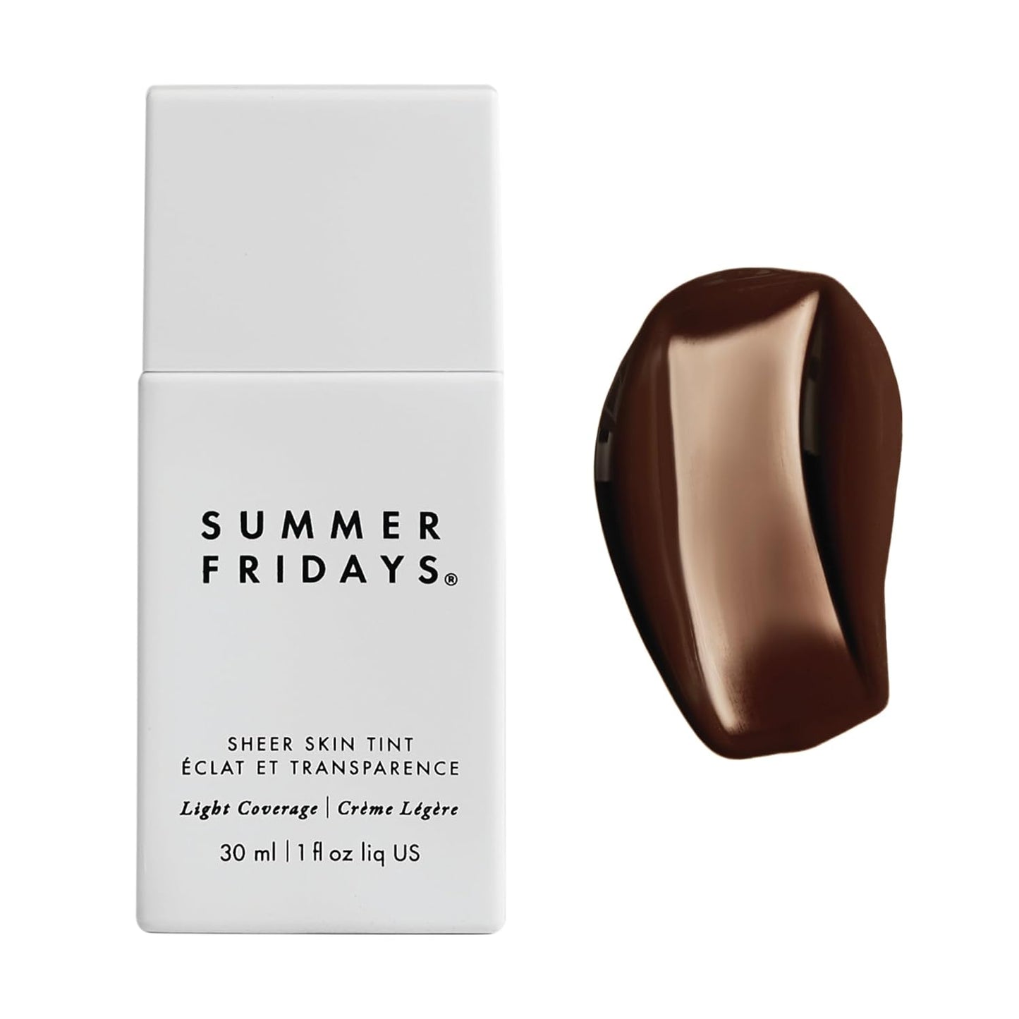 Sheer Skin Tint - Tinted Moisturizer with Hyaluronic Acid - Helps Diminish Uneven Skin Tone - Sheer to Light Coverage - Shade 5 - Medium with Warm Neutral Undertones (1 Fl Oz)