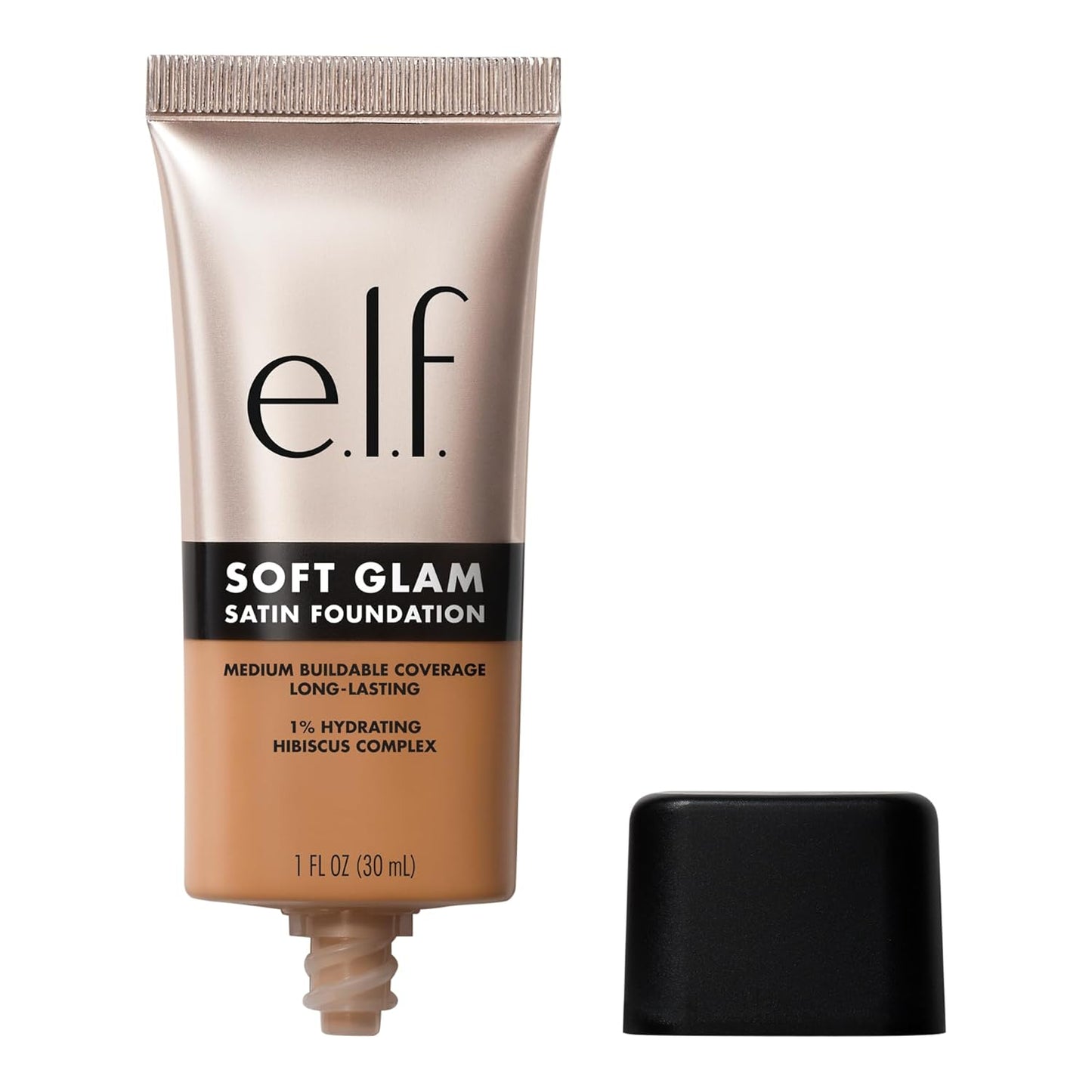 Soft Glam Foundation, Medium Coverage, Long-Lasting & Buildable Foundation for a Smooth, Satin Finish, Vegan & Cruelty-Free, 10 Fair Cool