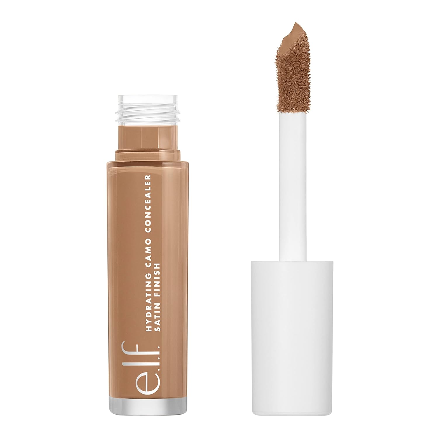 Hydrating Camo Concealer, Lightweight, Full Coverage, Long Lasting, Conceals, Corrects, Covers, Hydrates, Highlights, Deep Caramel, Satin Finish, 25 Shades, All-Day Wear, 0.20 Fl Oz