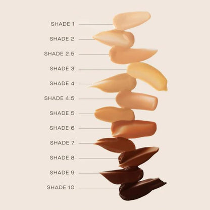 Sheer Skin Tint - Tinted Moisturizer with Hyaluronic Acid - Helps Diminish Uneven Skin Tone - Sheer to Light Coverage - Shade 5 - Medium with Warm Neutral Undertones (1 Fl Oz)