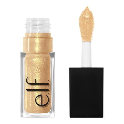 Glow Reviver Lip Oil, Nourishing and Hydrating with High-Shine Glimmer Finish & Sheer Wash of Color, Minty Scent, Non-Sticky, Vegan & Cruelty-Free, Super-Neutral