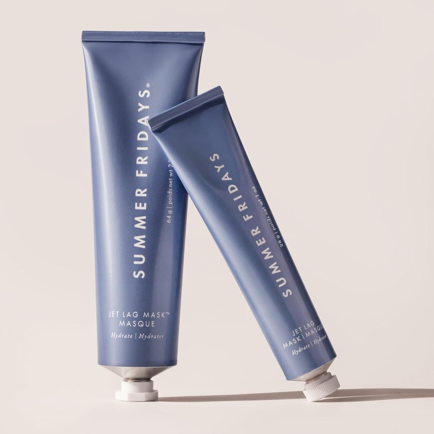 Jet Lag Mask - Hydrating Face Moisturizer + Mask - Enriched with Hyaluronic Acid, Niacinamide, Glycerin + Antioxidants Helps Nourish Skin for a Renewed + Radiant Complexion (2.25 Oz)