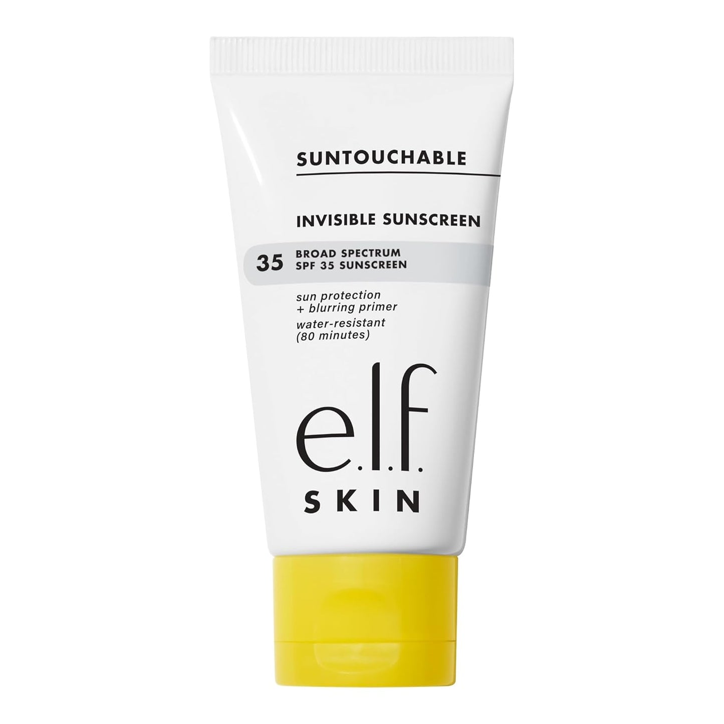 SKIN Suntouchable Invisible SPF 35, Lightweight, Gel-Based Sunscreen for a Smooth Complexion, Doubles as a Makeup Primer, Vegan & Cruelty-Free, Packaging May Vary