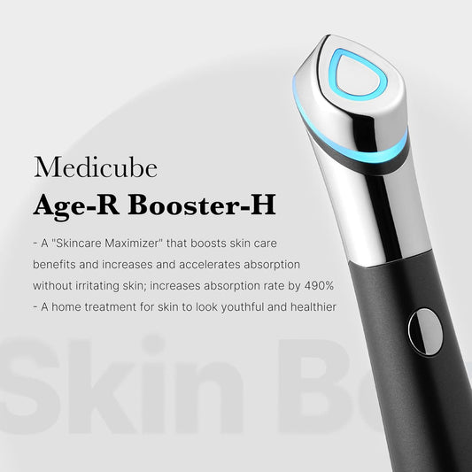 Booster H - Korean Skincare Tool - Facial Glow Booster for Maximizing and Boosting Skin Care Absorption - Needle Free