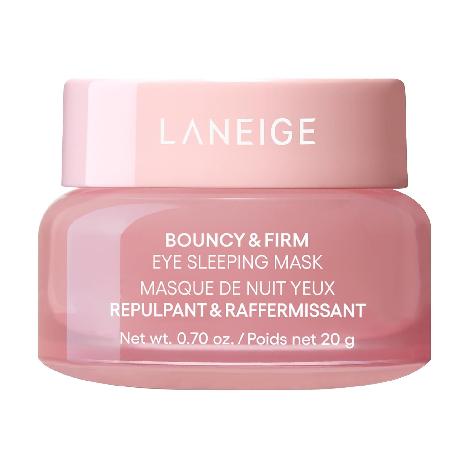 Bouncy & Firm Eye Brightening Sleeping Mask: Peony, Collagen Complex, Depuff, Dark Circle, Hydration, Cooling