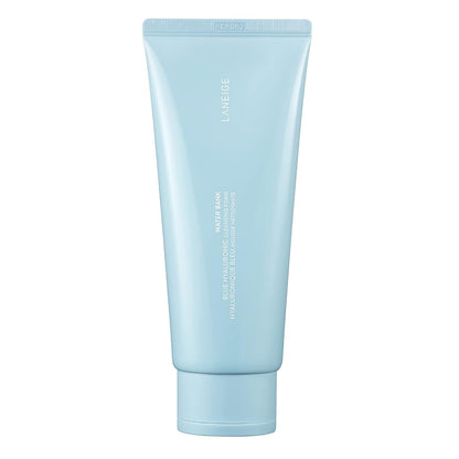 LANEIGE Water Bank Cleansing Foam: Hyaluronic Acid, Papain, Visibly Smooth and Soften