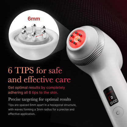 Age-R Ultra Tune 40.68 | High-Tech 2 in 1 Skin Care Tool - Skin Elasticity, Line Care, Radiance, Korean Facial Tools