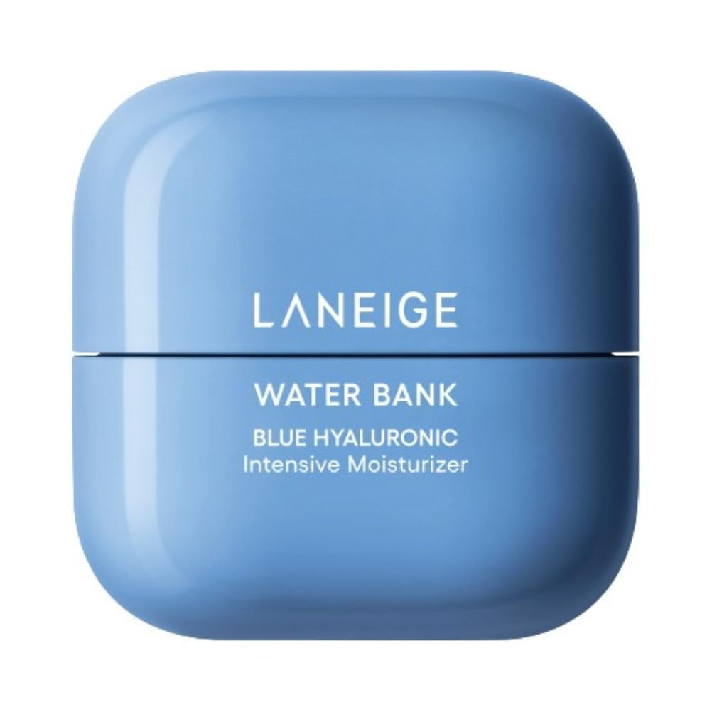 Water Bank Blue Hyaluronic Intensive Moisturizer with Peptides + Squalane: Eczema-Prone Skin, Barrier-Boosting, Nourish, Dryness