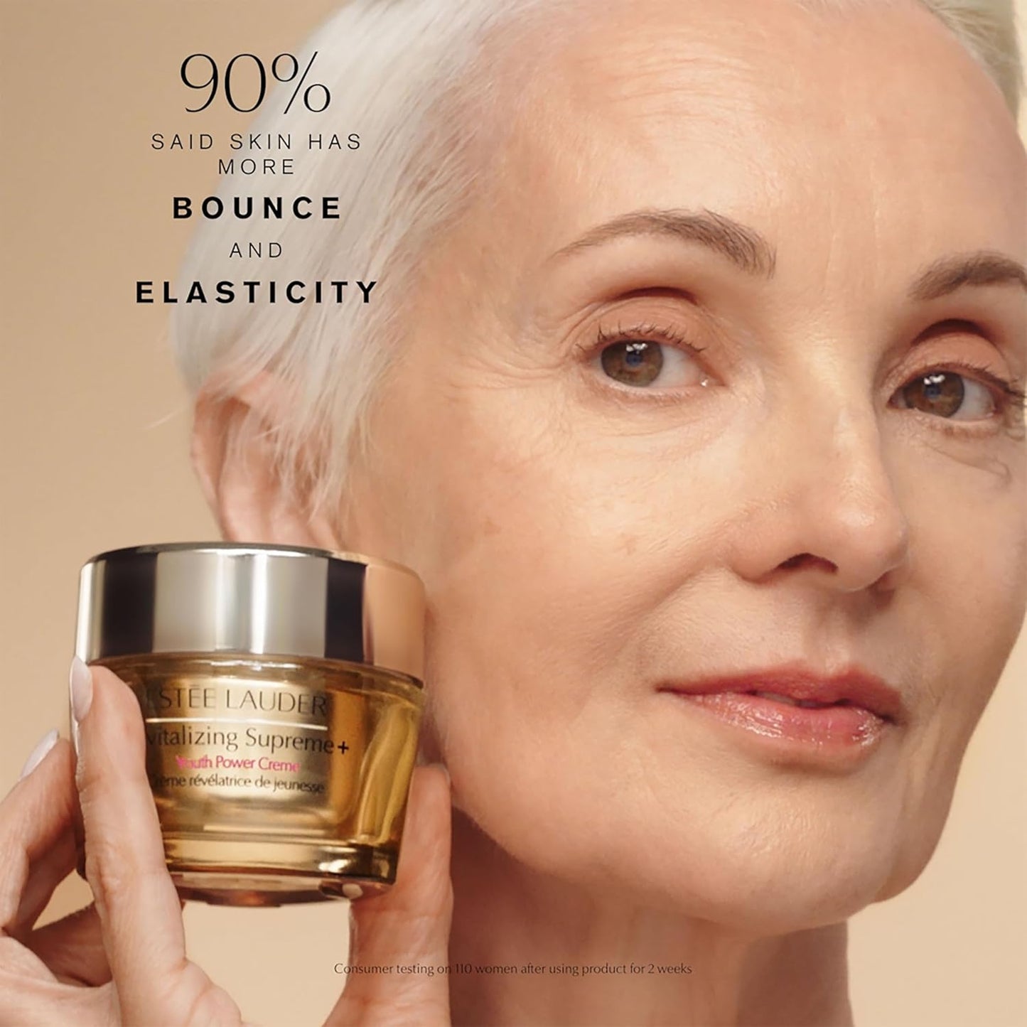 Revitalizing Supreme+ Youth Power Cream Moisturizer with Hyaluronic Acid & Peptides | Anti-Aging