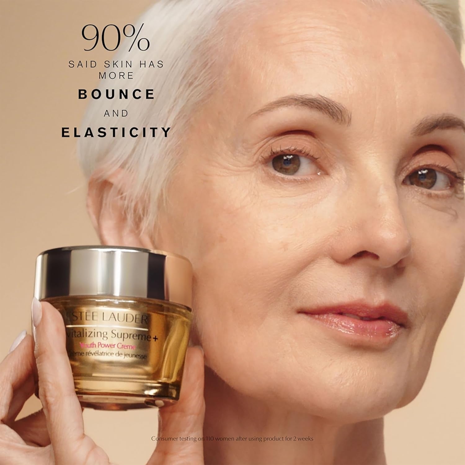 Revitalizing Supreme+ Youth Power Cream Moisturizer with Hyaluronic Acid & Peptides | Anti-Aging