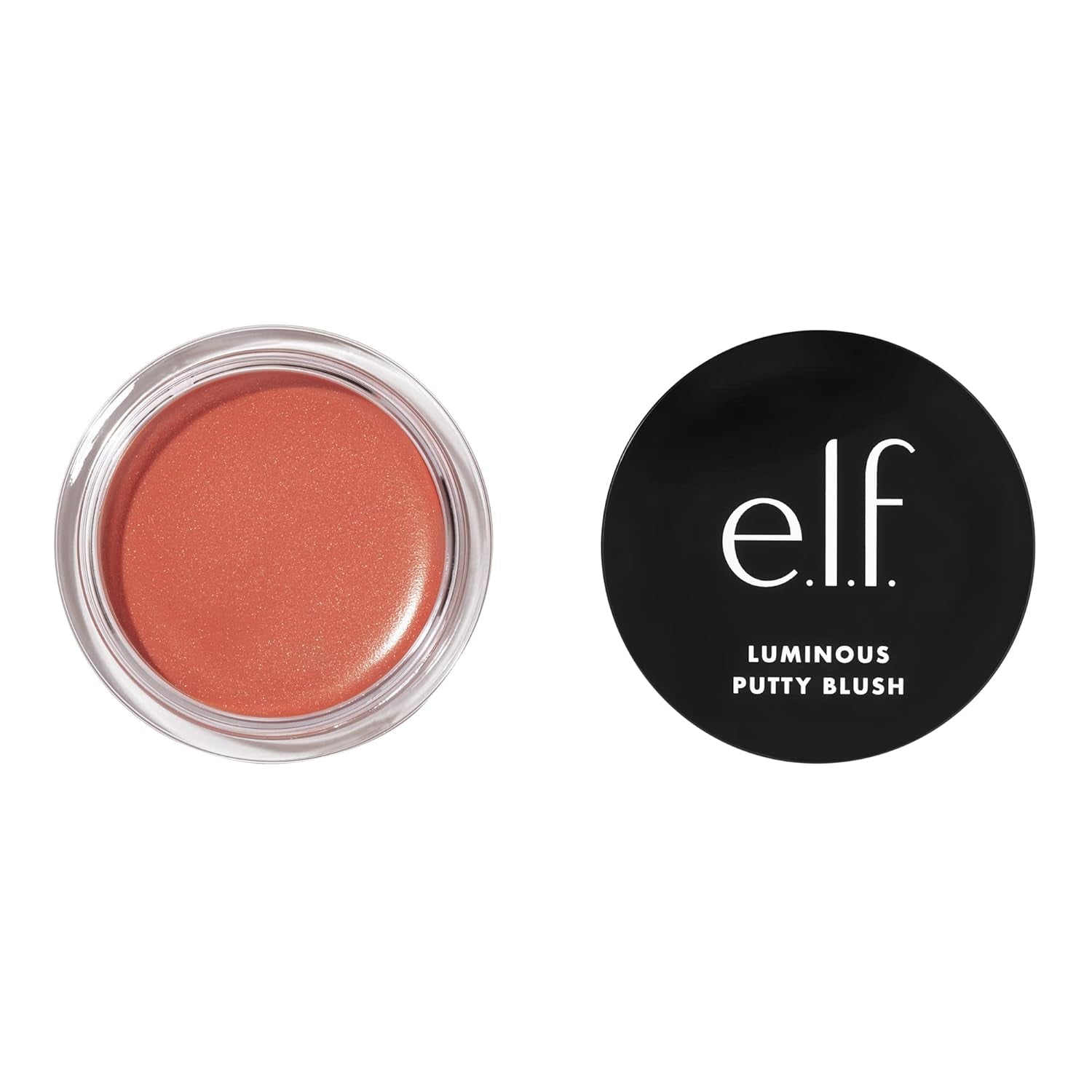 Luminous Putty Blush, Putty-To-Powder, Buildable Blush with a Subtle Shimmer Finish, Highly Pigmented & Creamy, Vegan & Cruelty-Free, Bermuda