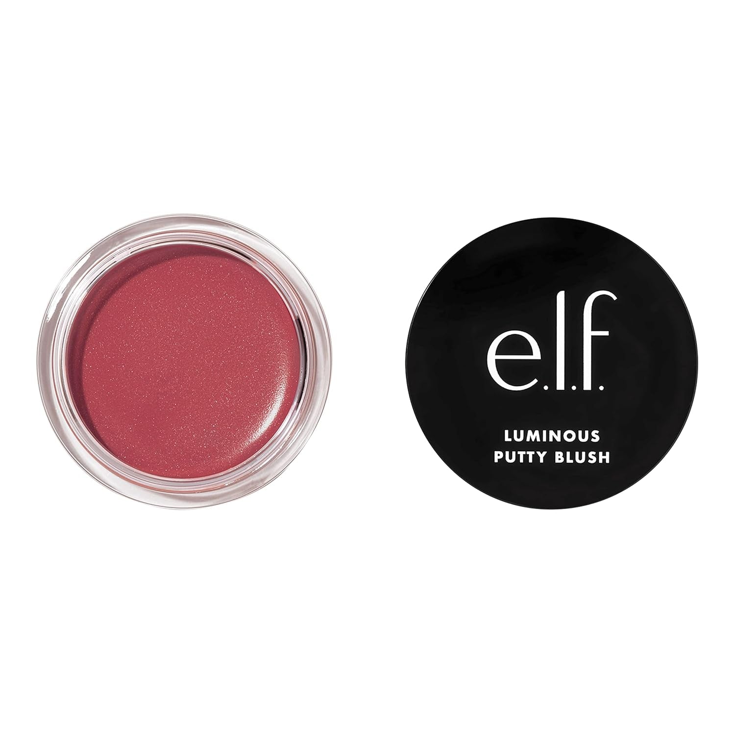 Luminous Putty Blush, Putty-To-Powder, Buildable Blush with a Subtle Shimmer Finish, Highly Pigmented & Creamy, Vegan & Cruelty-Free, Bermuda