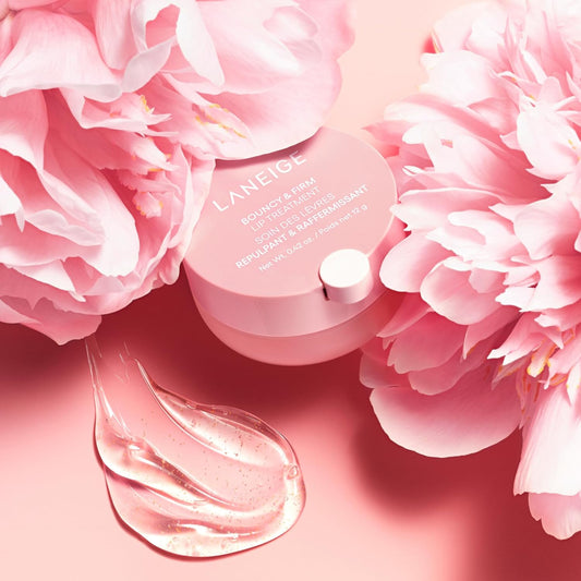 Bouncy & Firm Lip Treatment: Peony, Collagen Complex, Hydration, Visibly Firm & Plump, Ceramide Capsules, 5D Hyaluronic Acid